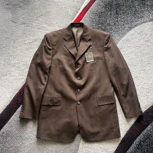 Zandello Brown Hand Tailored Men’s Sportcoat